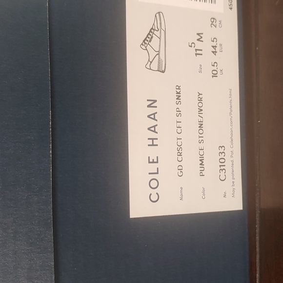 Cole Haan Men's sz 11.5 sneaker (hard to find size & style A+lookers)NEW-w/socks - Picture 10 of 16